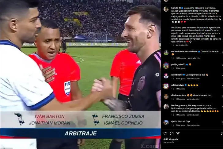Vía Instagram: Nelson Bonilla
