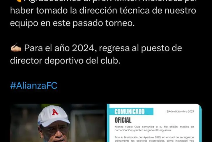 Vía X: Alianza FC