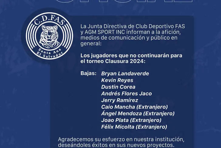 Vía X: CDeportivoFAS