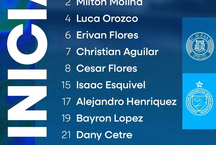 Alineación Isidro Metapán