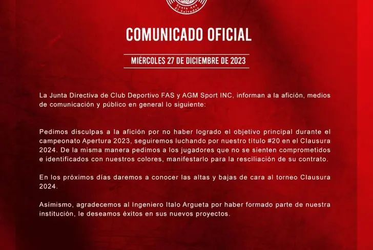 Vía X: Club Deportivo FAS