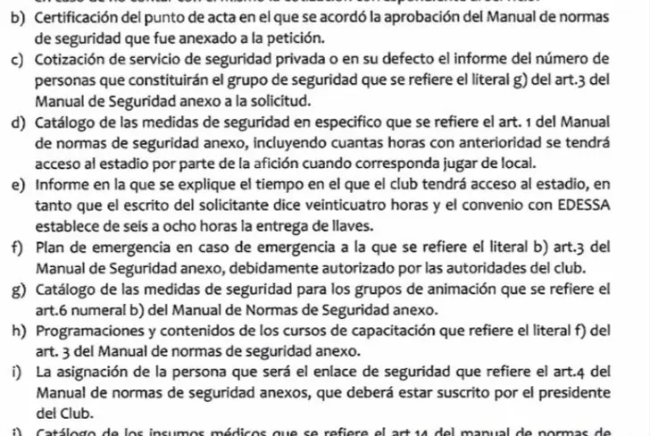 Vía X: FESFUT