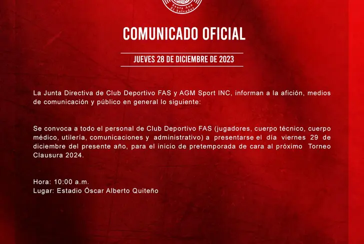 Vía X: Club Deportivo FAS