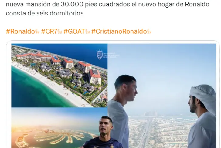 Vía X Cristiano Ronaldo