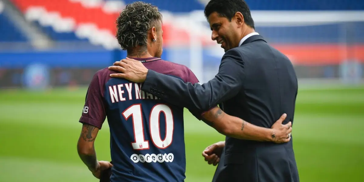 Neymar llego al PSG en el 2017.