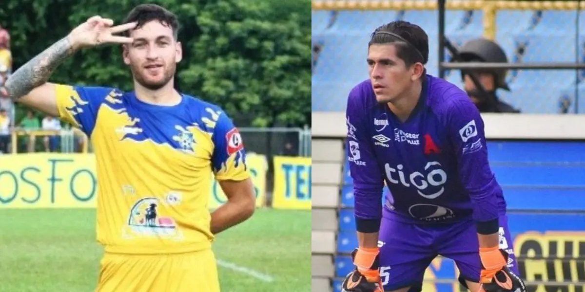 Al final del partido entre albos y fogoneros hubo un encontronazo entre el arquero albo y el delantero fogonero que no pasó a mayores