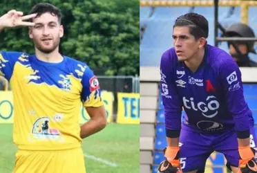 Al final del partido entre albos y fogoneros hubo un encontronazo entre el arquero albo y el delantero fogonero que no pasó a mayores