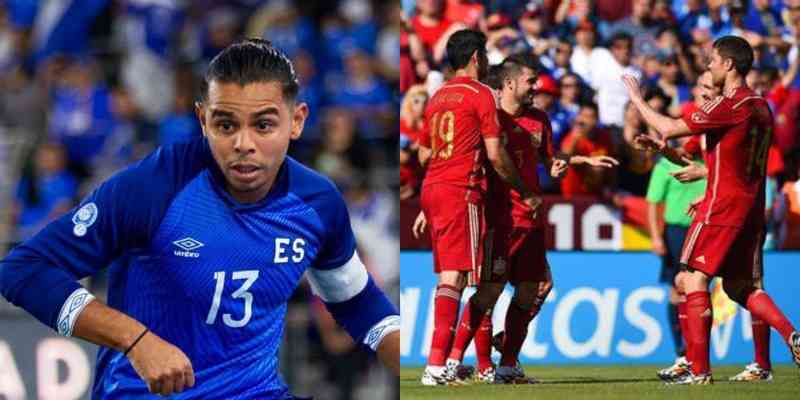 Alexander Larín tuvo el privilegio de enfrentarse a la España Campeona del Mundo en un amistoso previo al Mundial 2014