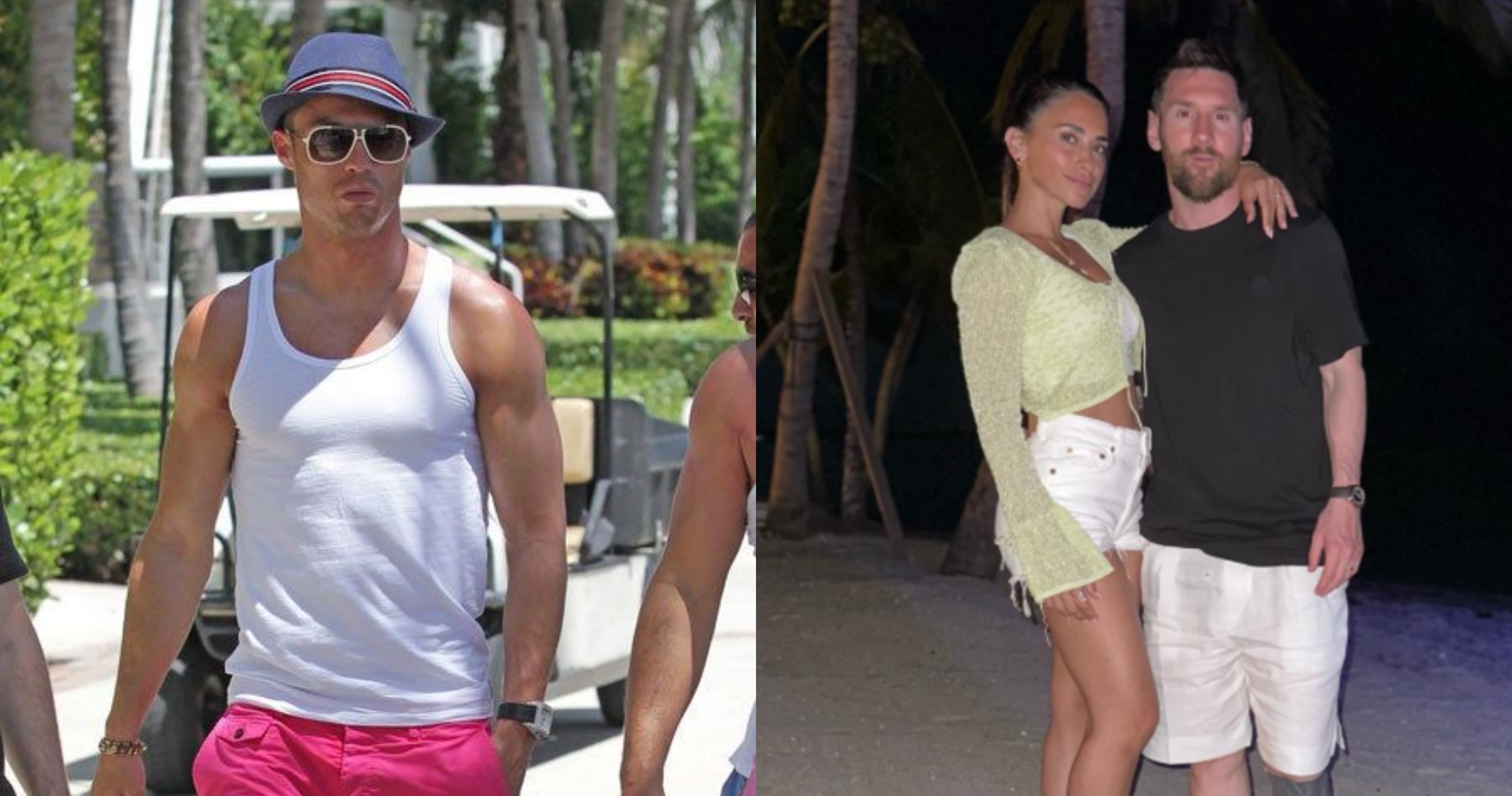 Ambos se encuentran disfrutando de sus vacaciones.