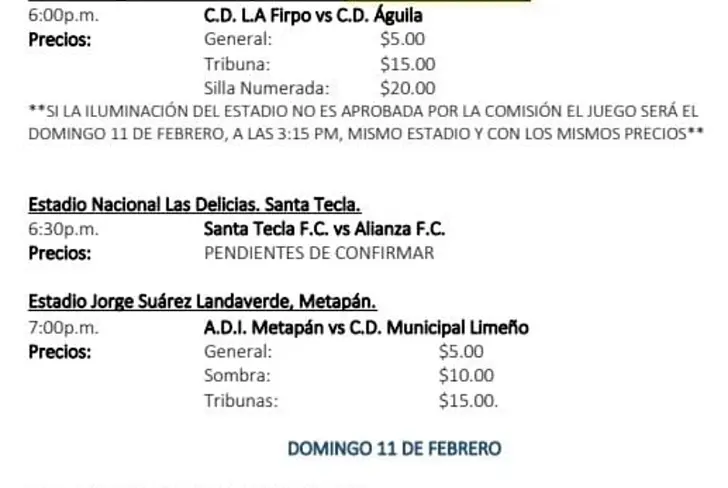 Vía Primera División. Jornada 6 Clausura 2024
