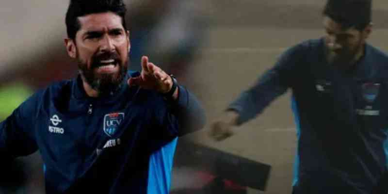 De forma literal el "Loco" perdió los papeles.