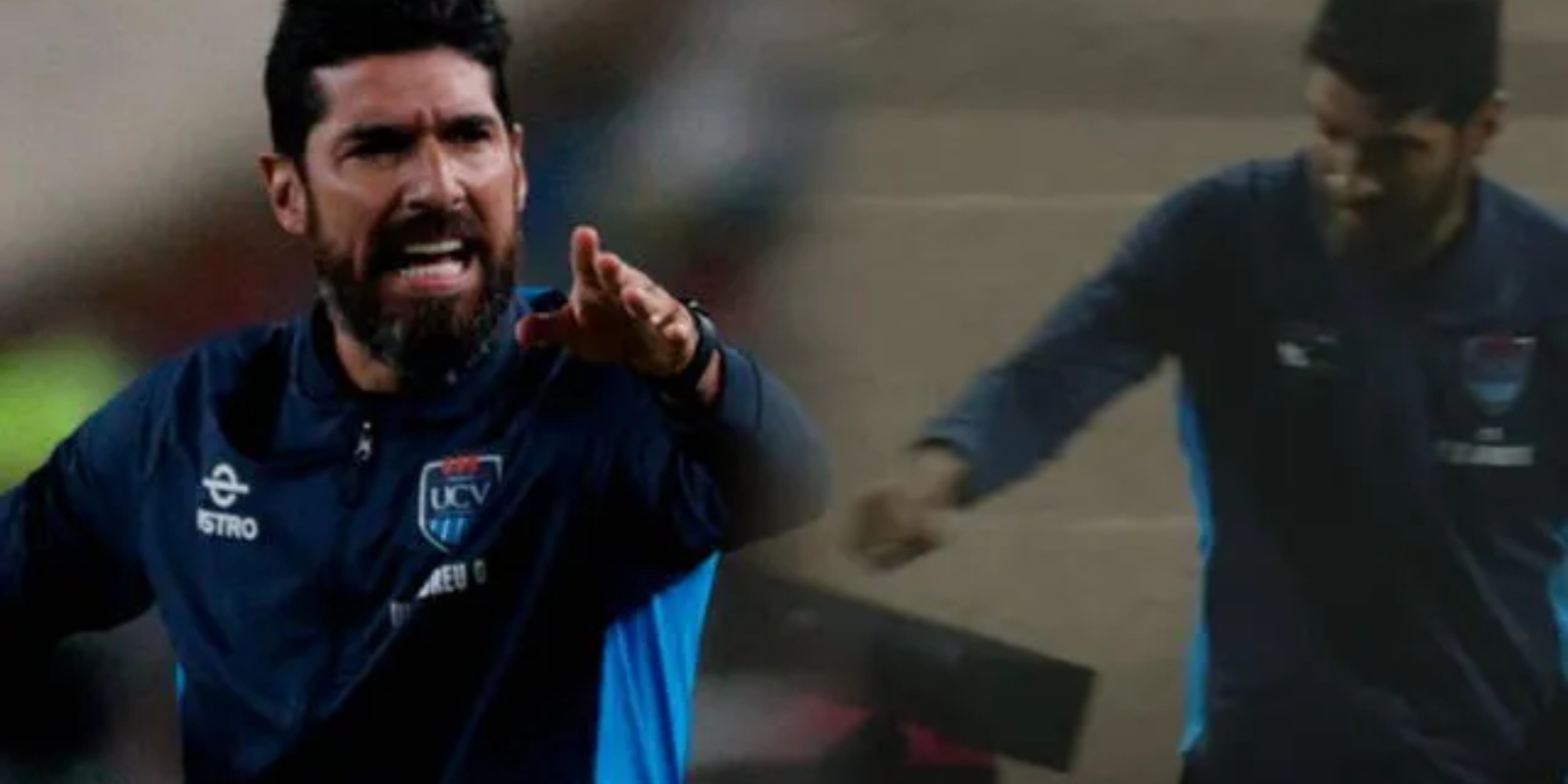 De forma literal el "Loco" perdió los papeles.