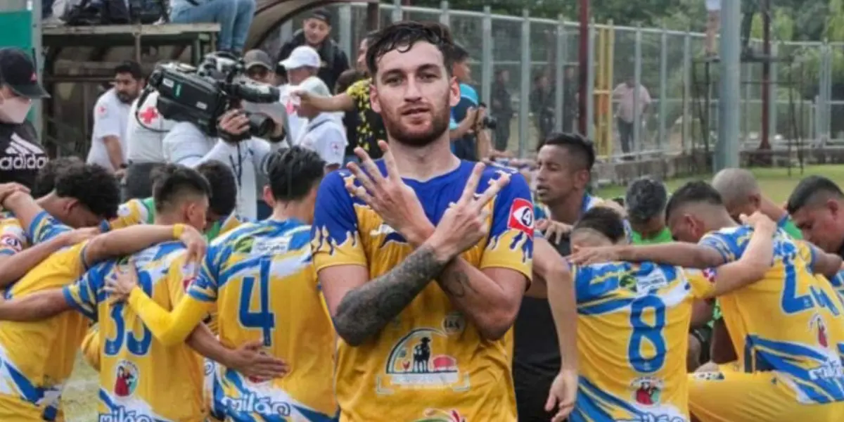 El argentino tuvo que abandonar el encuentro al minuto 5 tras un fuerte golpe con el arquero de Dragón, fue traslado a una clínica médica