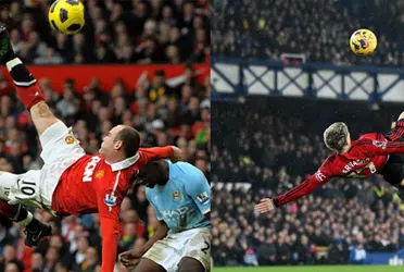 A lo Wayne Rooney, el espectacular gol de Garnacho para Manchester United       