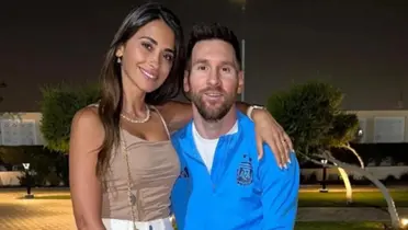 La celebración de Lionel Messi por el cumpleaños de su esposa