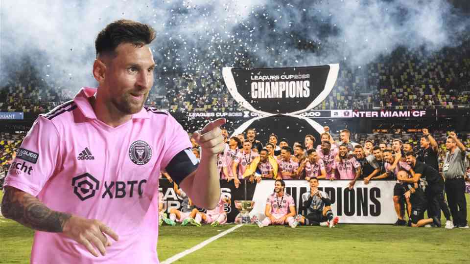 Se hizo viral, el gesto de Messi tras ganar la Leagues Cup, es el más grande