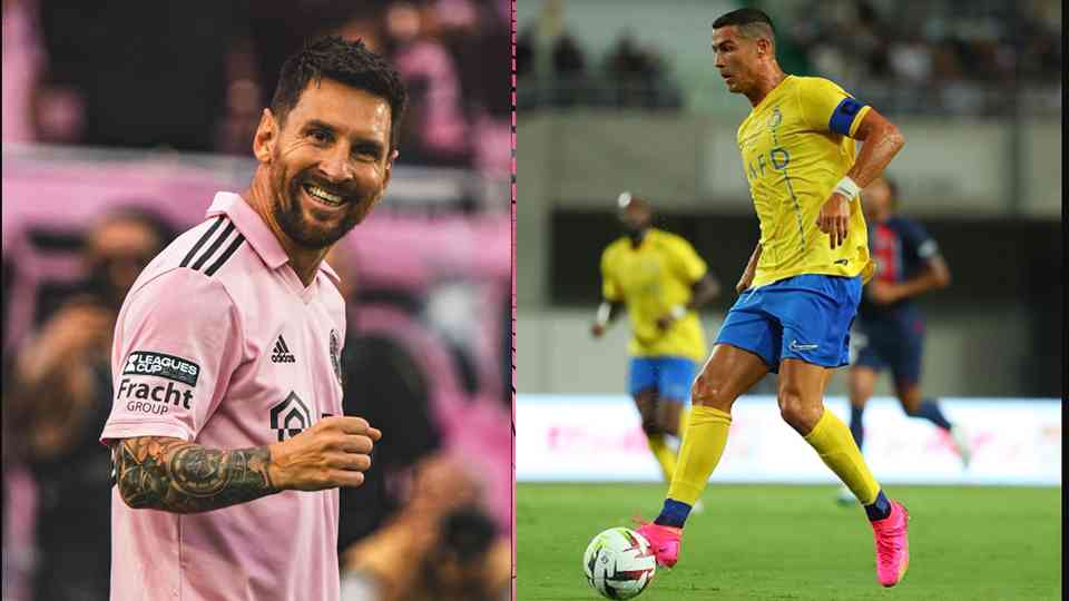 Mientras Messi golea en Miami, lo que hizo Cristiano con el Al-Nasrr