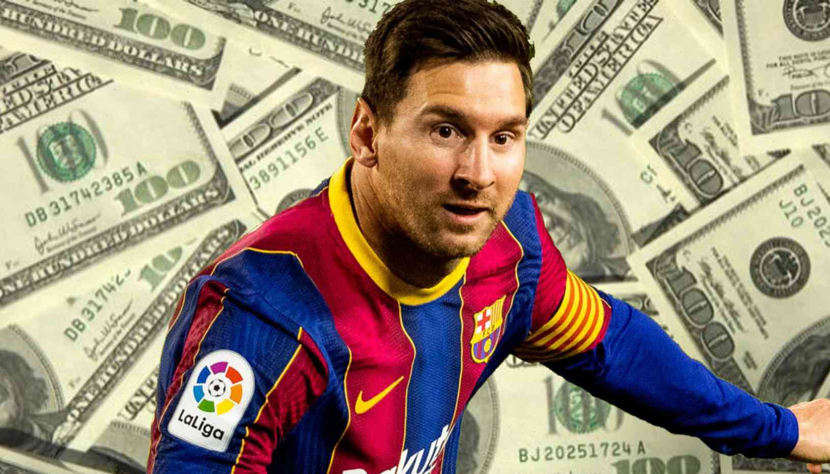 El astro argentino todavía tiene que recibir ingresos de su salario que tenía en el Barça.