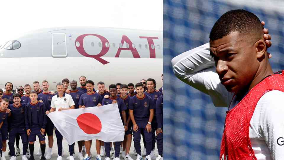 El astro francés no viajó este sábado con la delegación que hará la gira de preparación en territorio asiático.