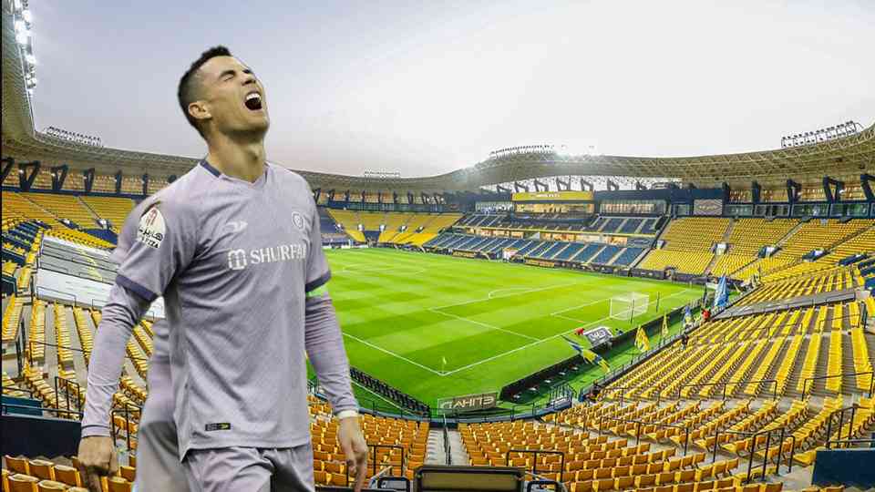 El astro portugués no tuvo un buen desempeño con el Al-Nassr en el duelo de este día.