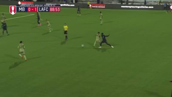 El delantero jugó todo el partido e incluso convirtió con éxito su intento en la tanda de penales que eliminó al Monterey Bay FC