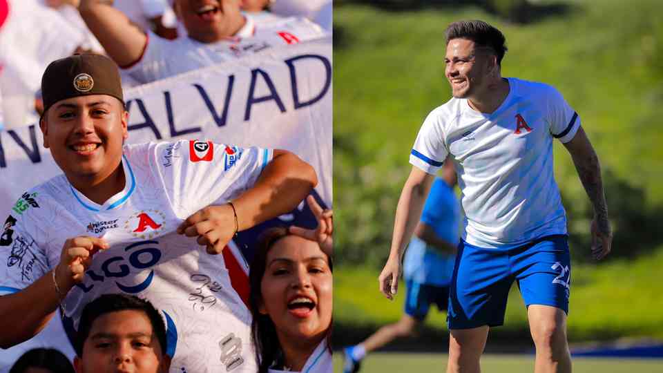 El delantero salvadoreño es uno de los jugadores más queridos por los aficionados albos.