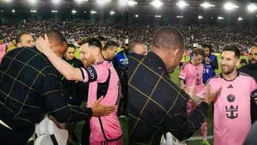 El tierno encuentro entre Lionel Messi y el actor Will Smith en el juego del Inter Miami