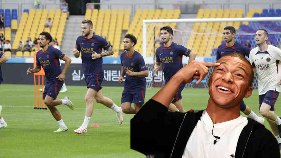 El equipo parisino culmina en las próximas horas su travesía por Asia en donde el gran ausente fue el delantero francés.