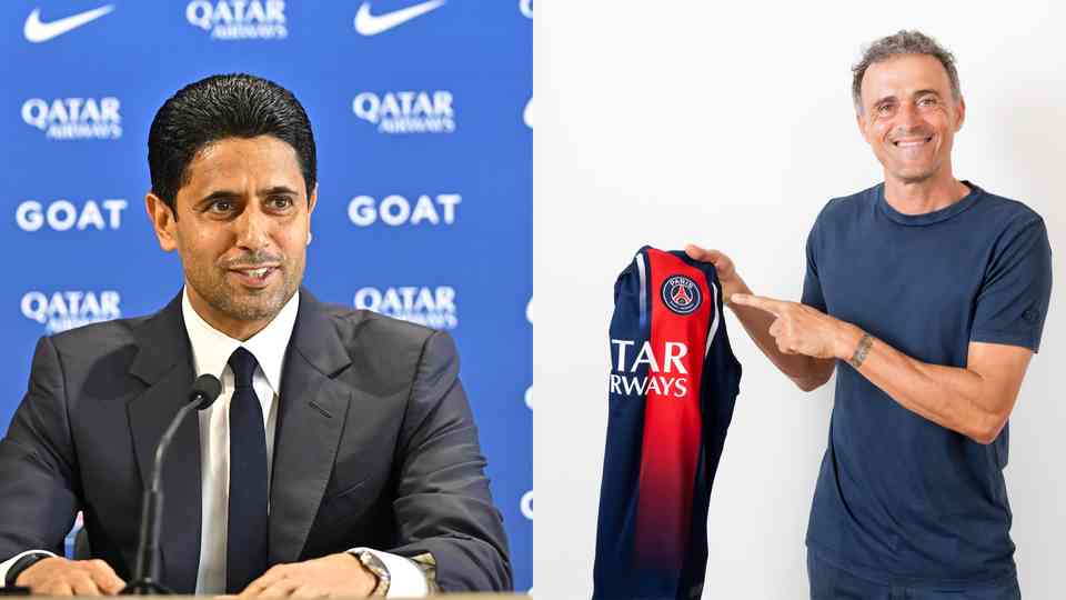 El equipo parisino presentó hoy al entrenador español para las próximas dos temporadas.