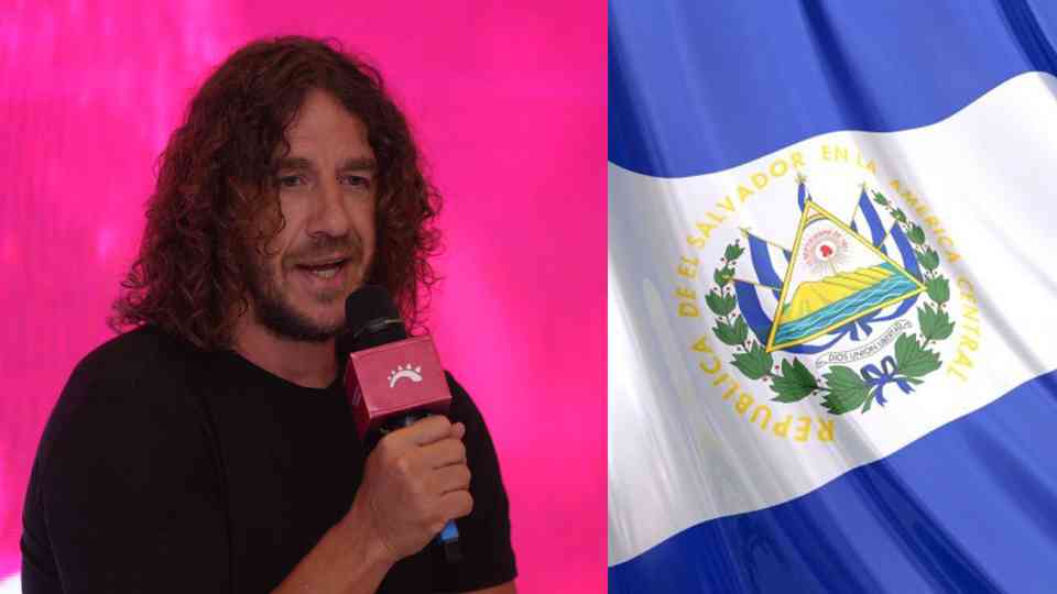 El exfutbolista del FC Barcelona llegó este viernes a territorio salvadoreño.