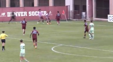 El joven volante está destacando en la filial del equipo de la MLS.