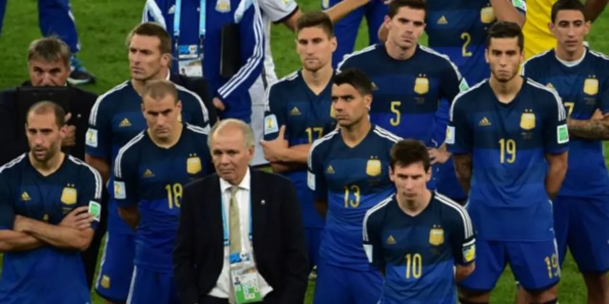 El jugador perdio la final del mundo con Argentina en 2014.
