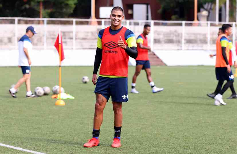 El jugador salvadoreño Erick Cabalceta
