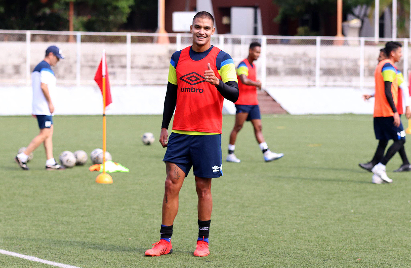 El jugador salvadoreño Erick Cabalceta