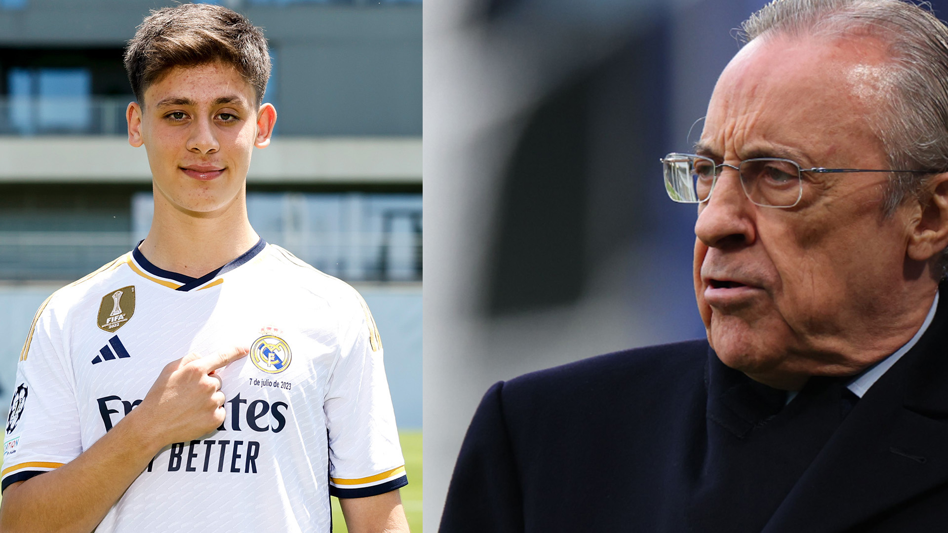 El jugador turco fue presentado hoy como nuevo refuerzo del Real Madrid.