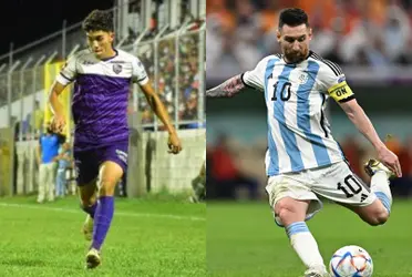 El lateral de Isidro Metapán está muy ilusionado de jugar este partido ante una gran figura como Lionel Messi
