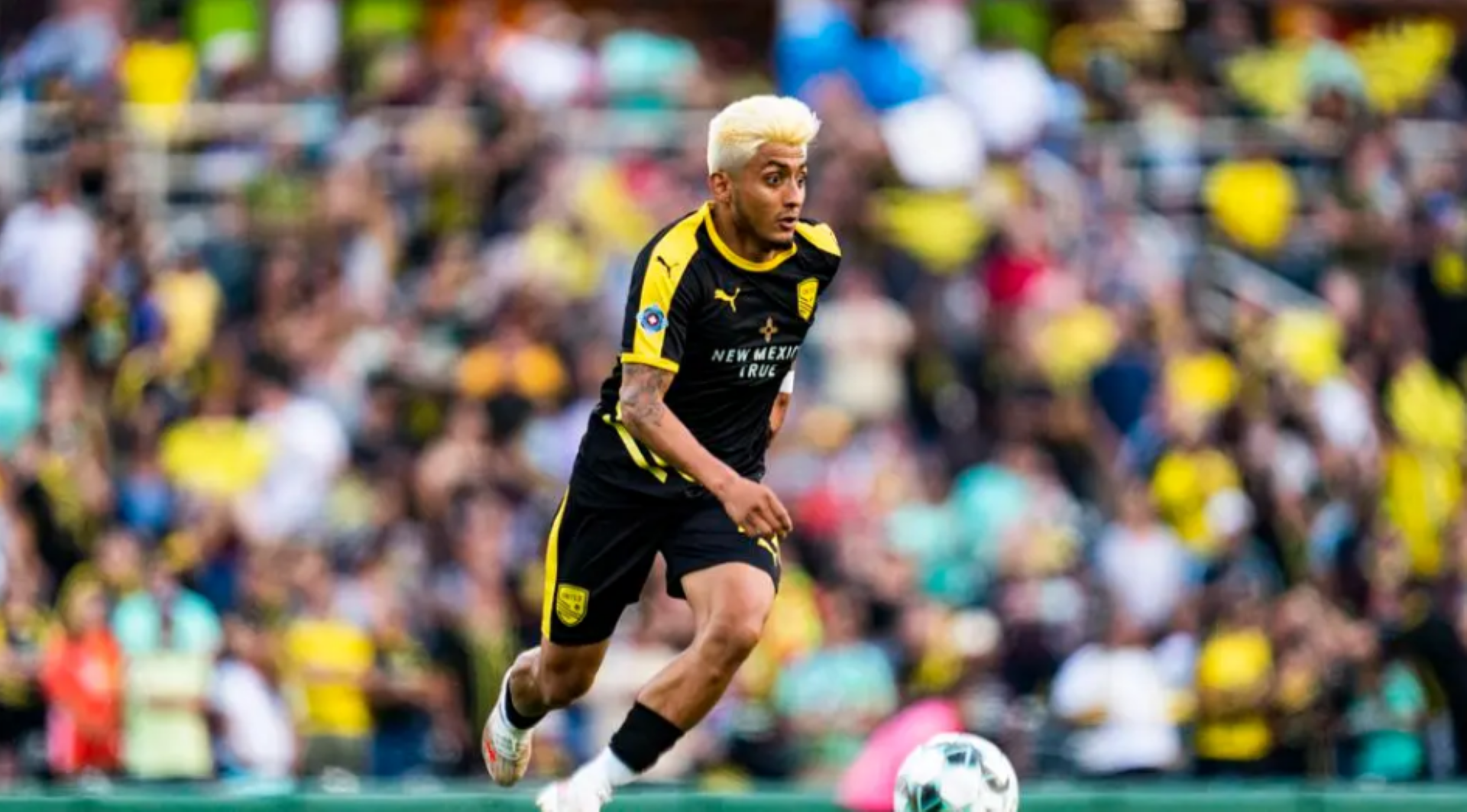 El legionario anotó en el triunfo del New Mexico United ante Loudoun United, esta semana.