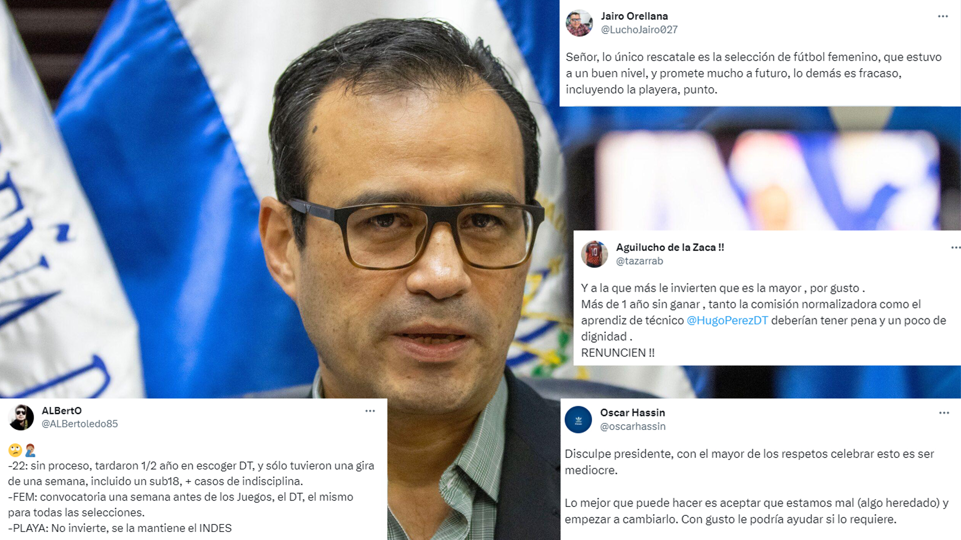 El presidente del Comité de Normalización de la FESFUT se volvió tendencia en las últimas horas.