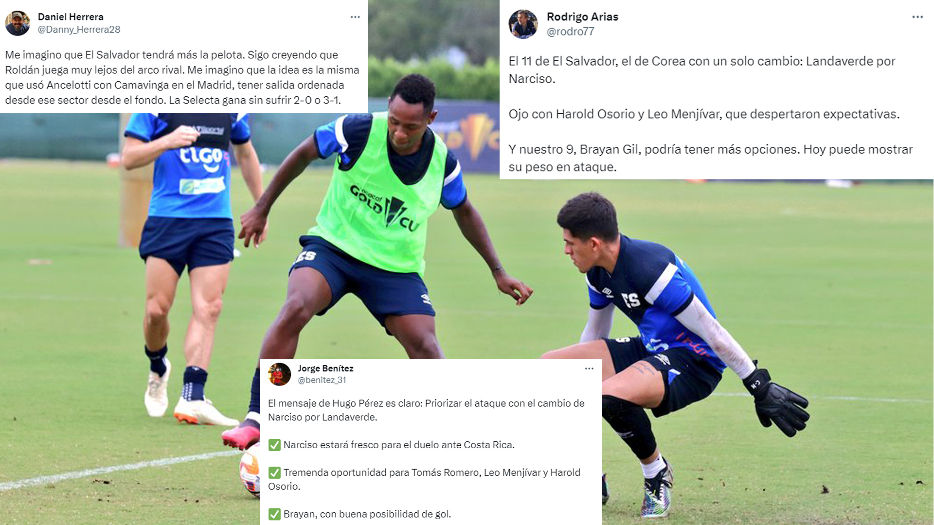 El Salvador debutará esta tarde en la Copa Oro 2023, enfrentando a Martinica.