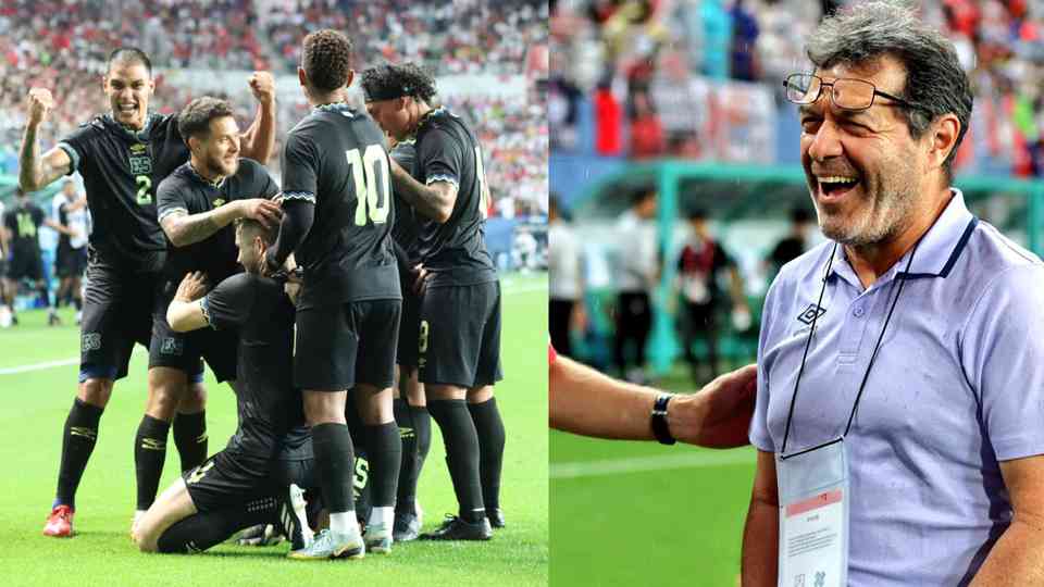 El técnico de la azul y blanco habló luego del partido ante los surcoreanos.
