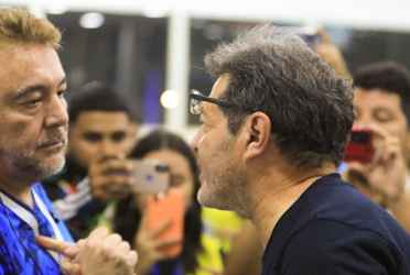 El técnico de la Selección tuvo una plática un poco tensa con el periodista televisivo, que ha sido crítico con el desempeño del DT