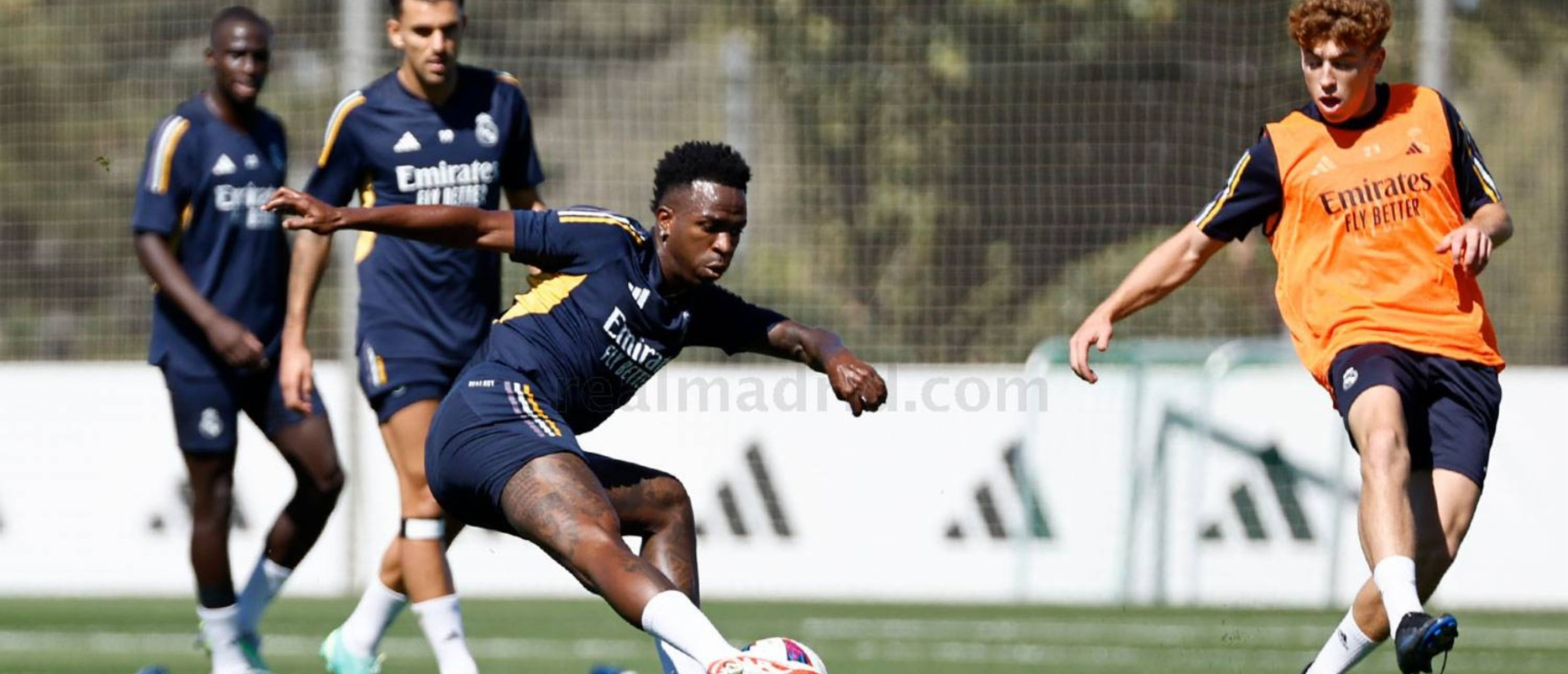 En el entrenamiento de la Ciudad Real Madrid hubo una buena noticia para el técnico Carlo Ancelotti, quien vio como entrenaba a tope