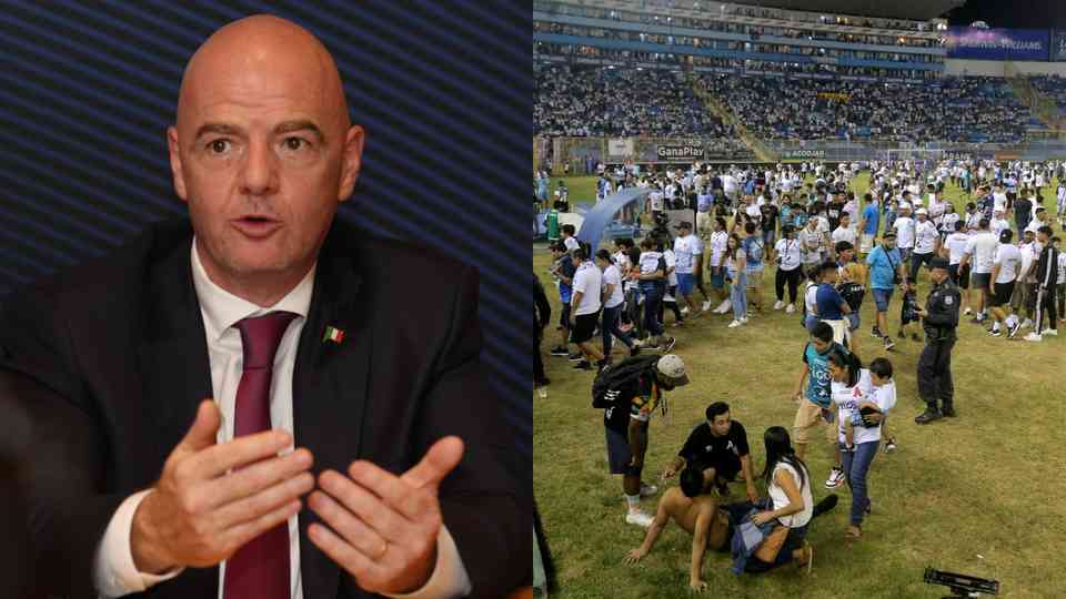 Gianni Infantino sobre los incidentes en el partido