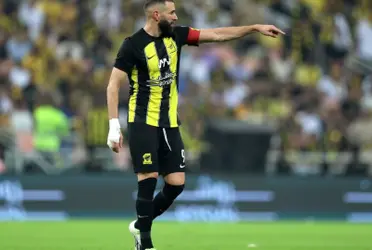 Karim Benzema no pasa por un buen momento en Arabia.