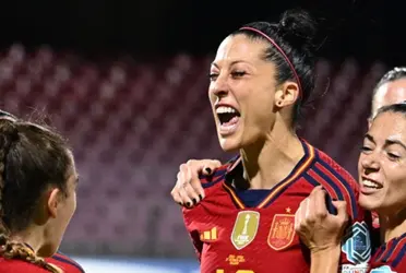 En su regreso a la selección de España, Jenni Hermoso marca y rescata a las campeonas del mundo
