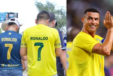 La Messi-manía que se vivió en El Salvador tenía su contraparte con los adeptos al astro portugués que se identificaron en el partido
