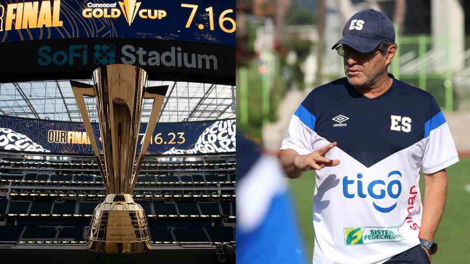 La selección mayor de El Salvador debuta hoy en la Copa Oro 2023.