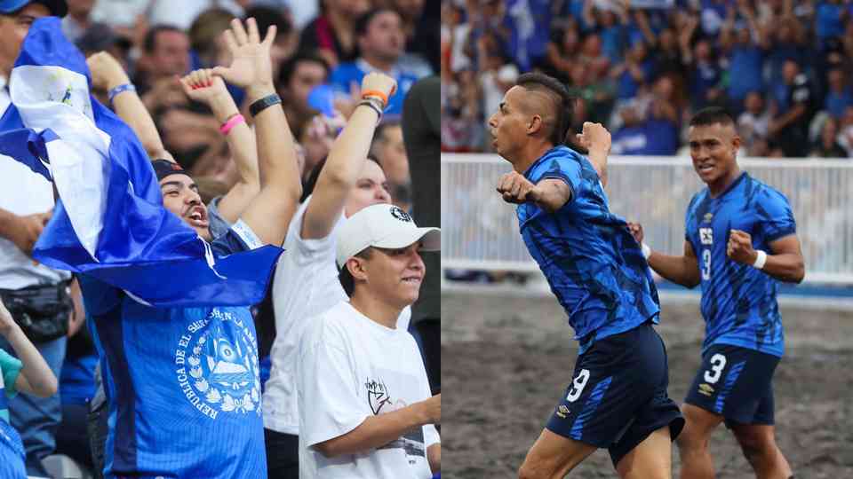 La selección salvadoreña de fútbol playa peleará por la medalla de oro en los Juegos San Salvador 2023.