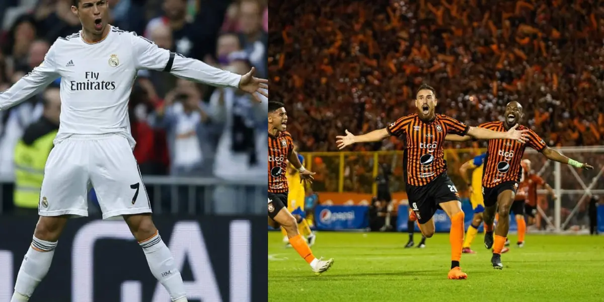 Las cosas que hace el Bicho no pasan desapercibidas para la hinchada salvadoreña fanática de las hazañas del astro portugués