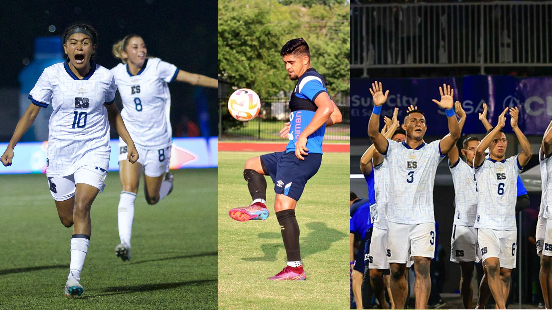 Las diferentes selecciones salvadoreñas se han mantenido activas en los últimos días.